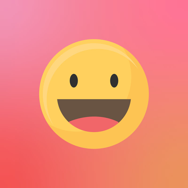 笑脸表情符号向量