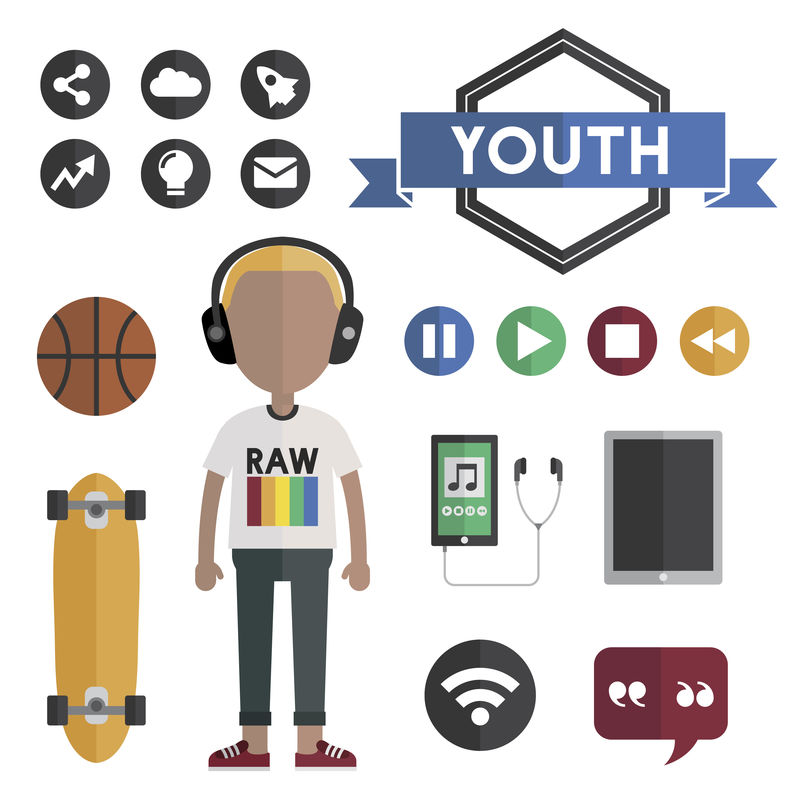 一个被孤立的人的插图