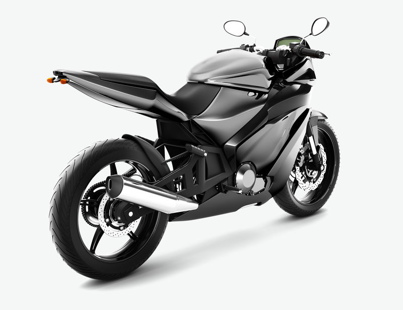 灰色运动自行车3D矢量