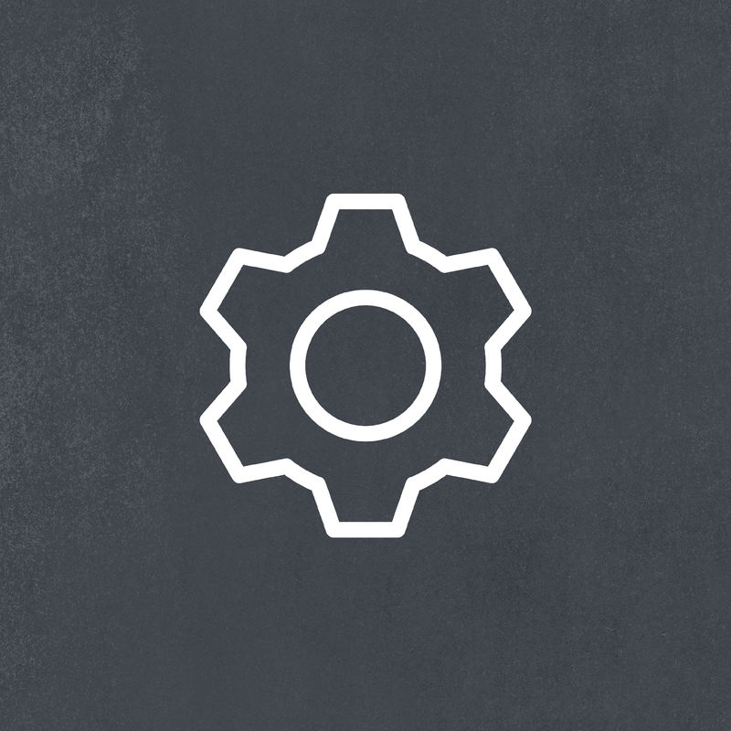 设置simple gear UI psd图标