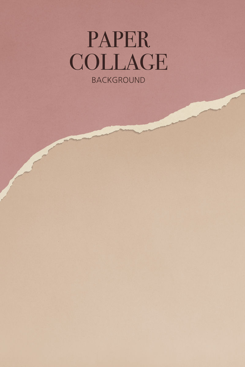 撕纸拼贴背景图