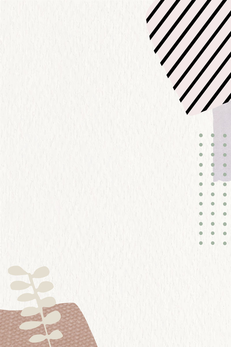 米色背景向量上的叶型