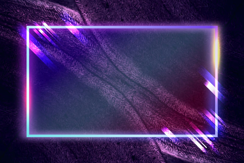 抽象背景向量上的矩形框架