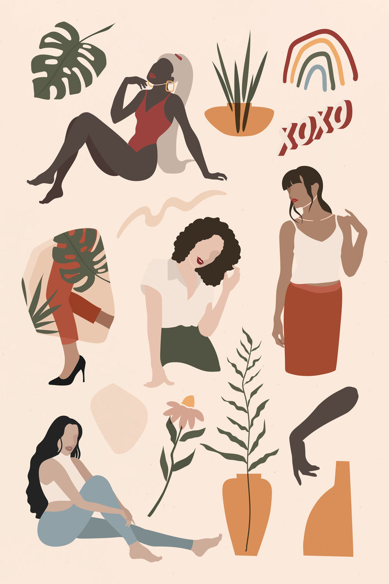 女性社交媒体影响力收集载体