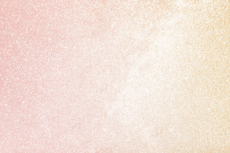 粉金色闪光图案背景向量