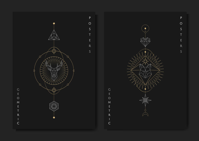 几何神秘符号向量集