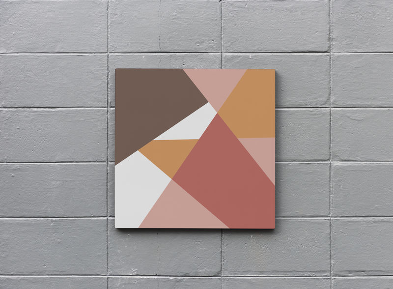 砖墙上的瑞士设计海报