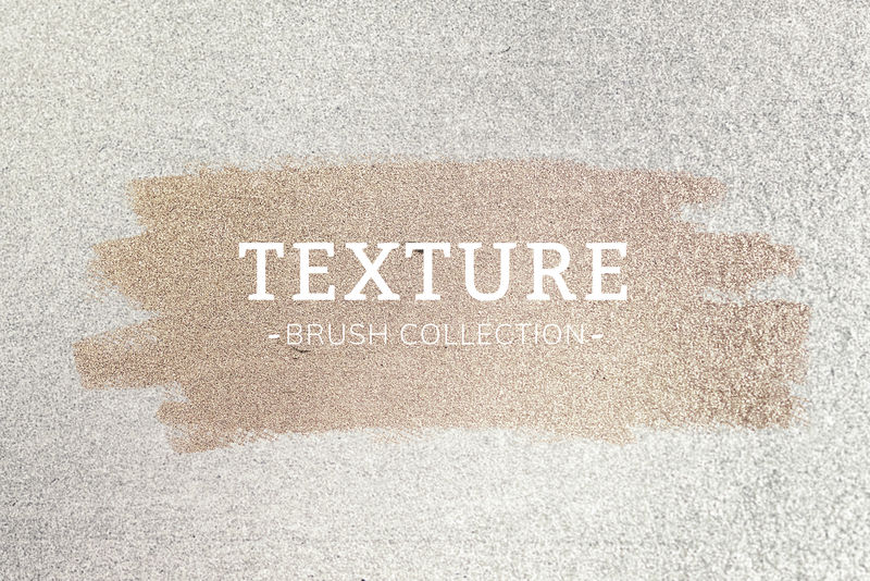 玫瑰金油画笔触纹理的背景