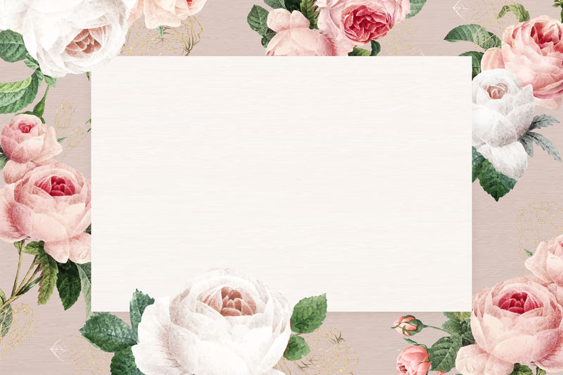 空白矩形框向量