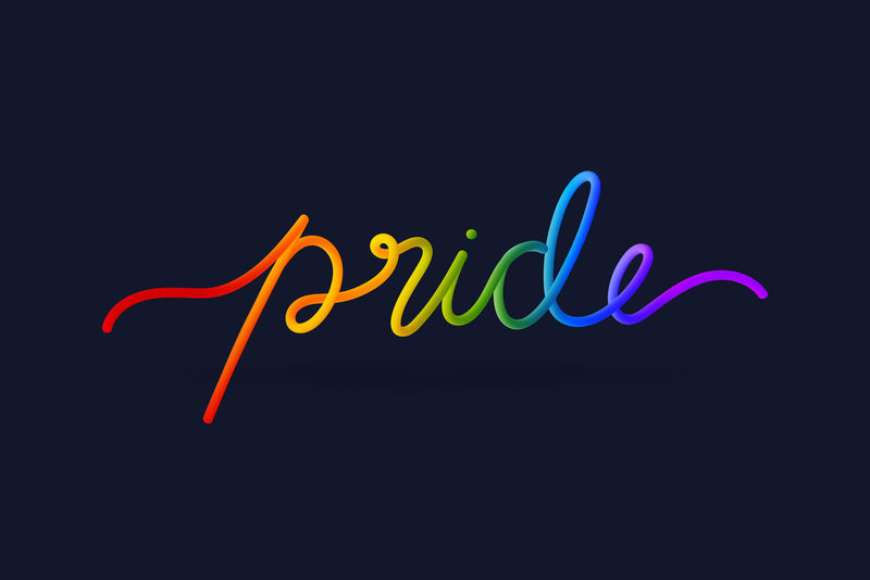 手写三维文字矢量