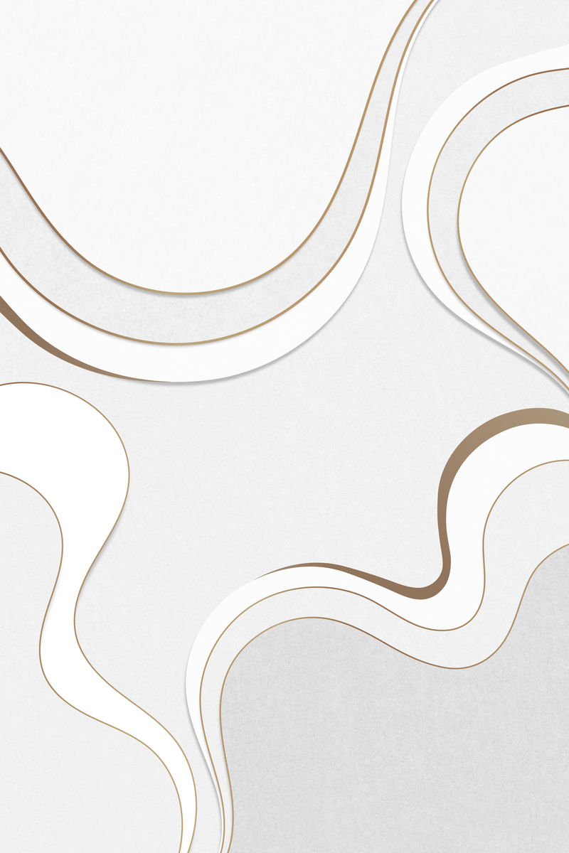 抽象浅灰色曲线背景向量