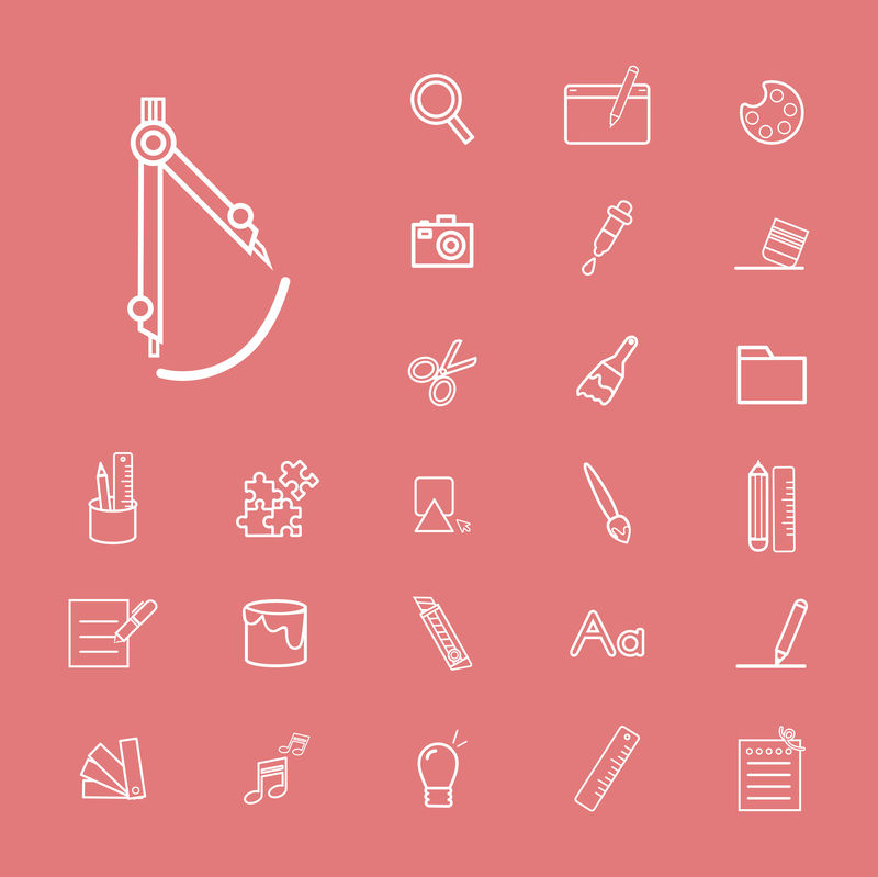 教育图标集说明