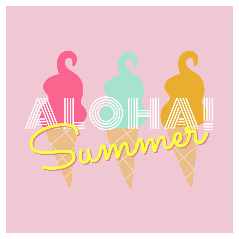 七彩冰淇淋系列