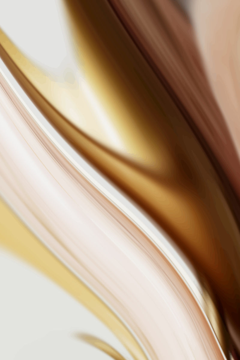 白色和棕色流体图案背景向量