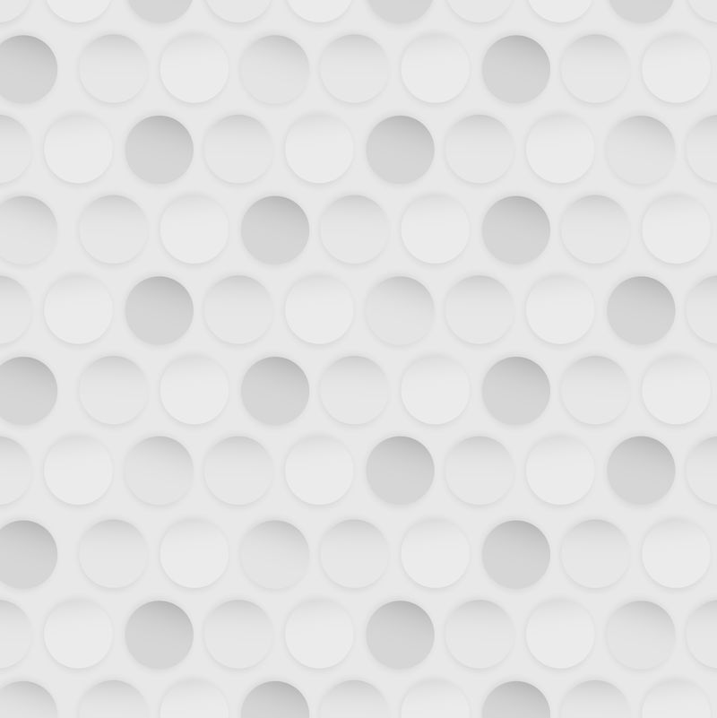 白灰无缝圆形图案矢量