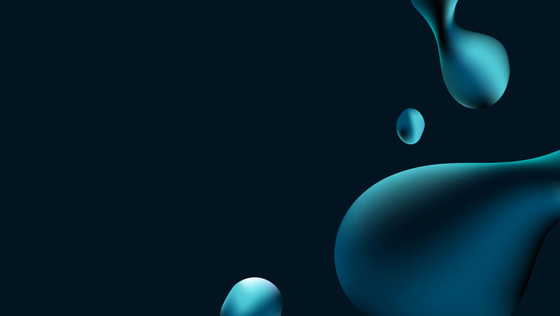 3d技术几何黑色背景