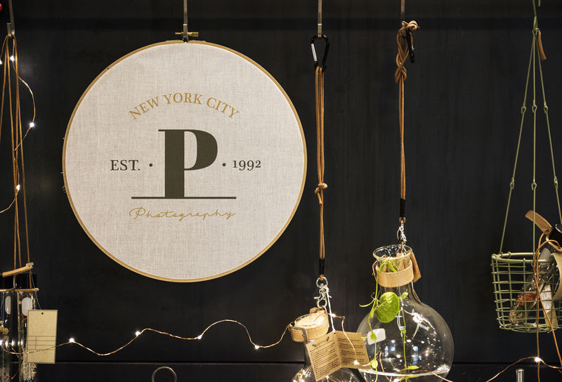 室内装饰展示模型标志