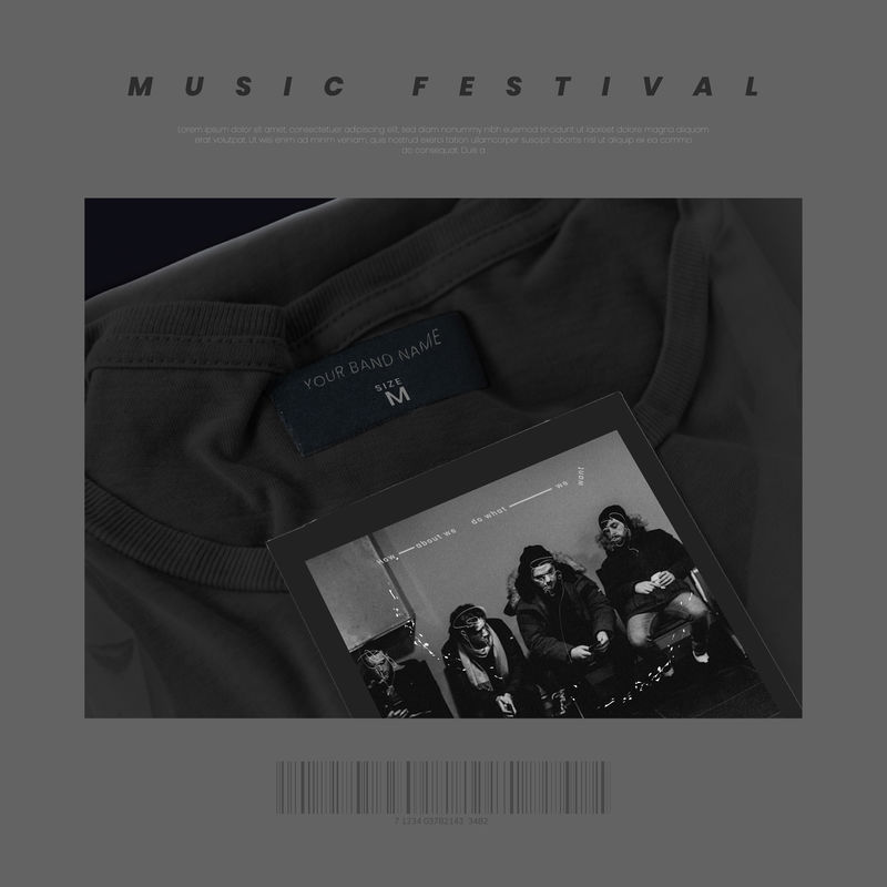 男孩乐队演唱会广告海报模板