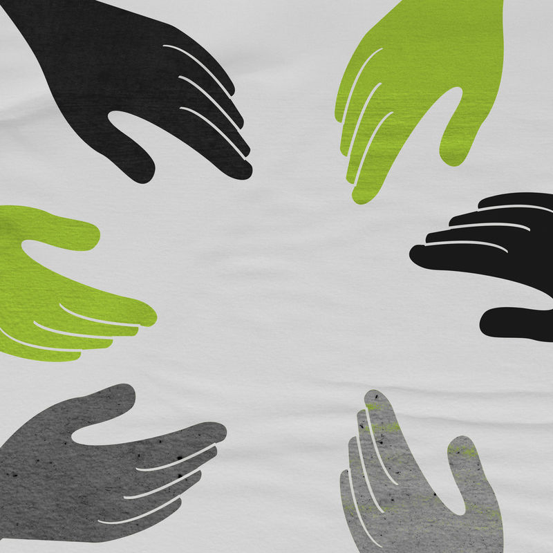 五花八门黑绿相间