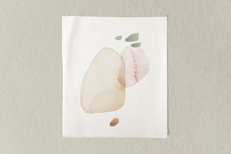 水彩图案背景模板插图