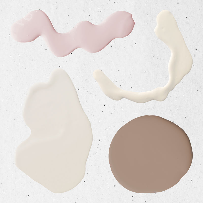 颜色涂抹元素psd绘制纹理集合