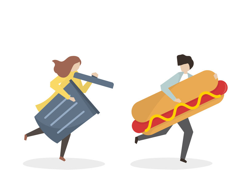 对垃圾食品和零食上瘾