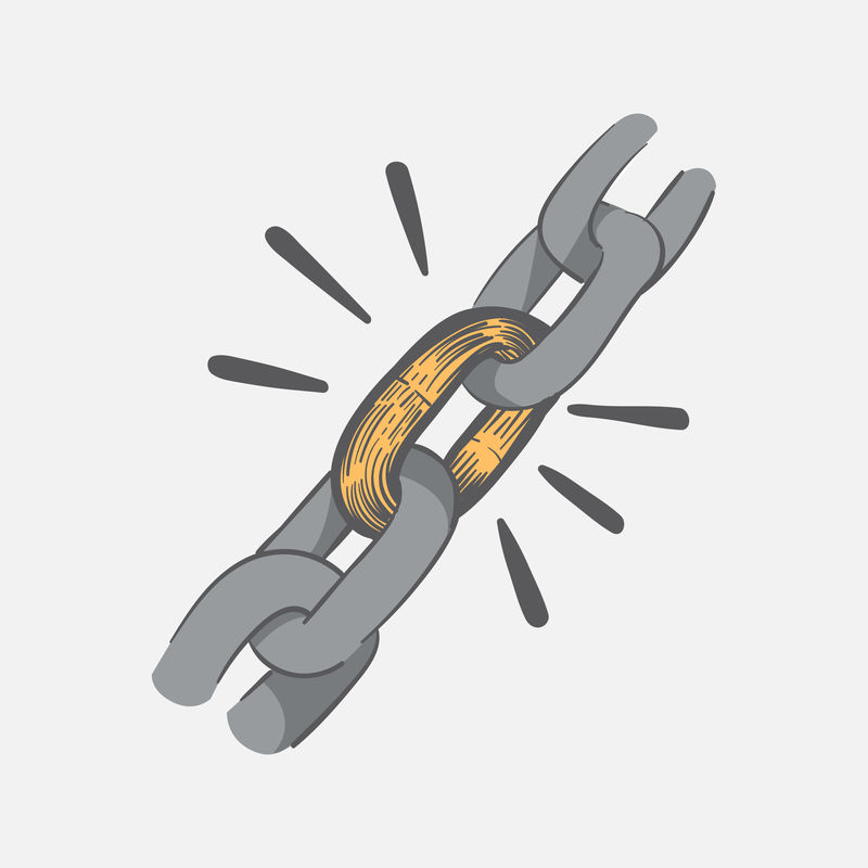 力量概念手绘图