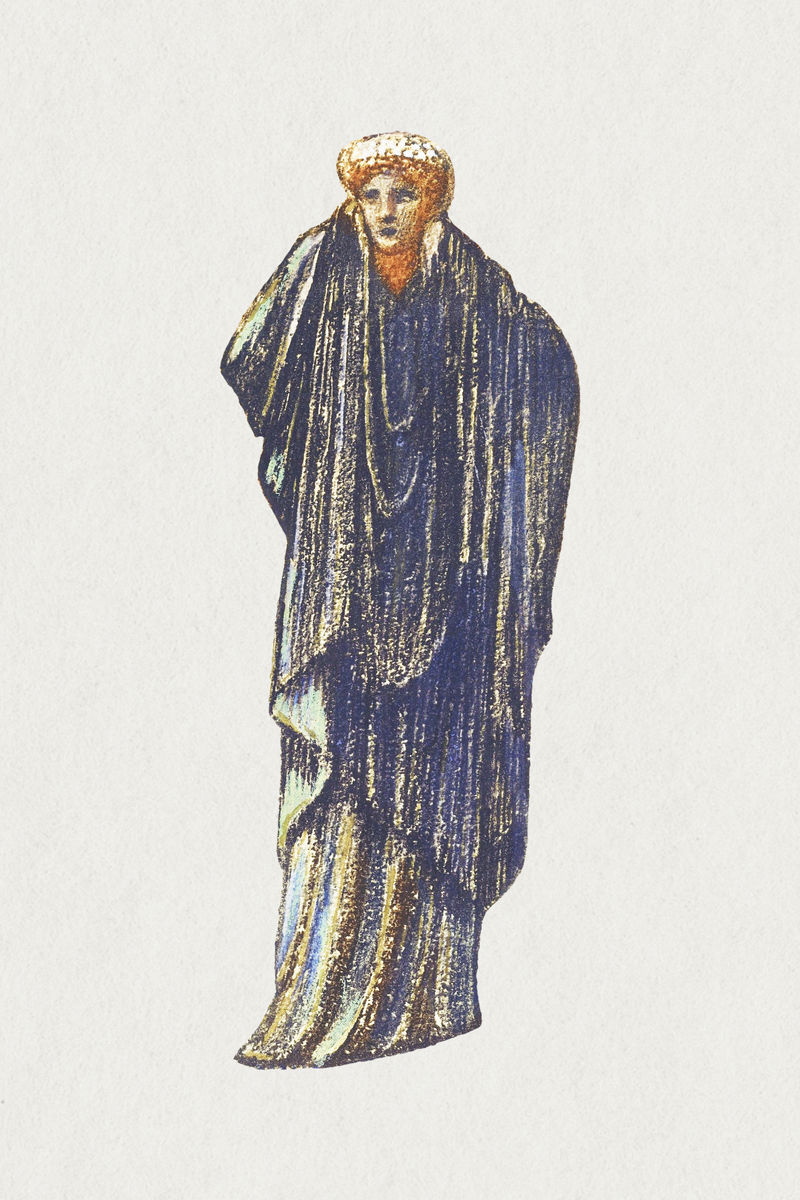 复古海伦插画设计元素