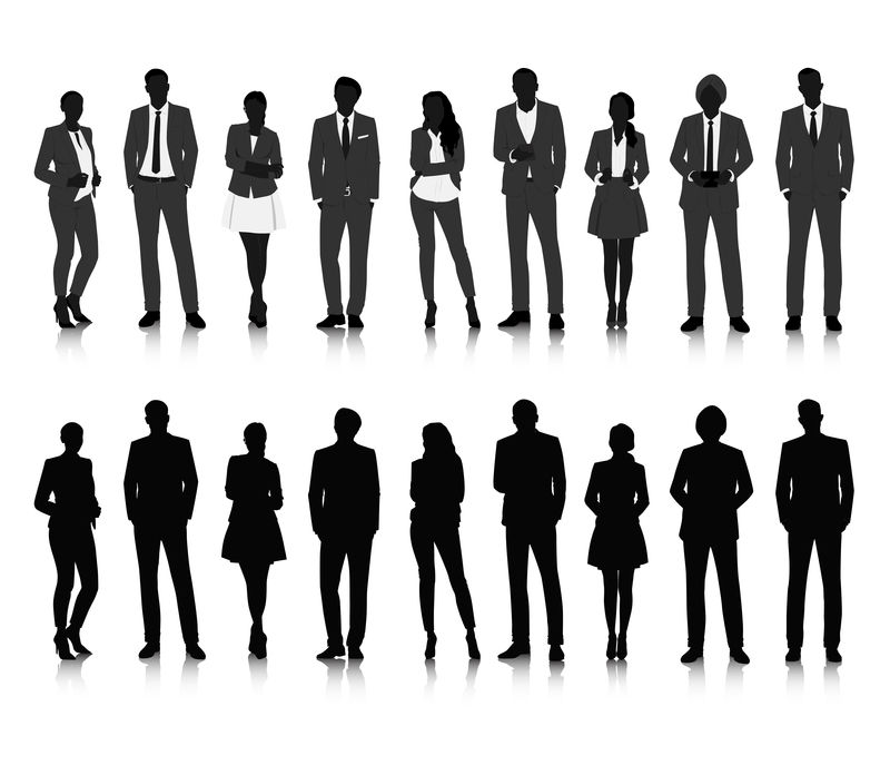 商务人士图解