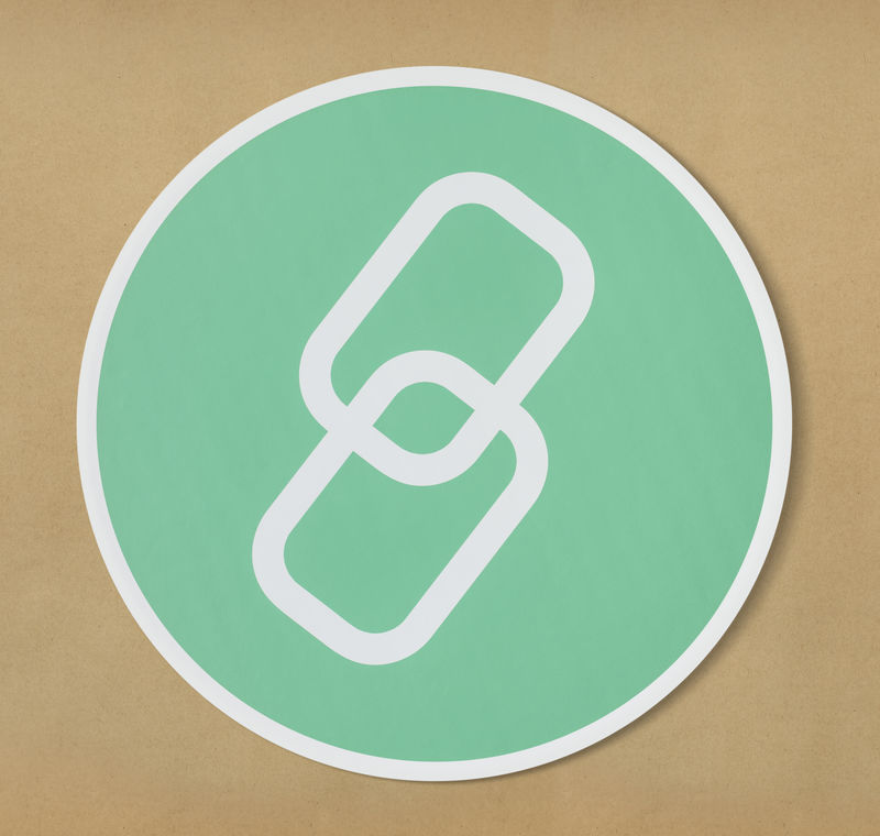 网络链接绿色图标