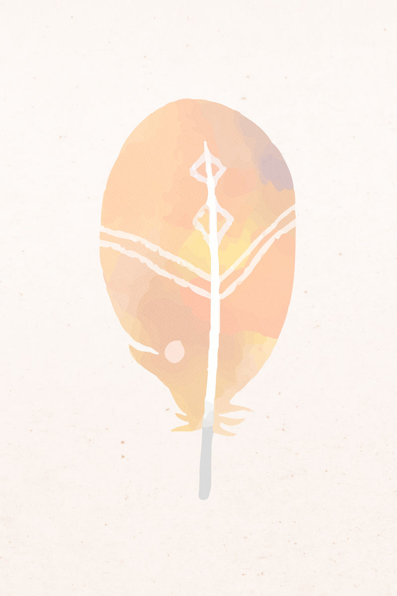 水彩画波希米亚设计