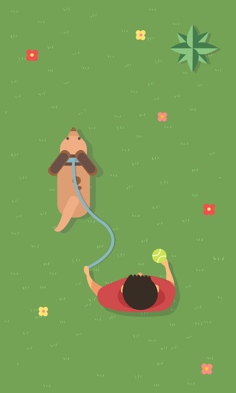 公园里人们户外活动的载体