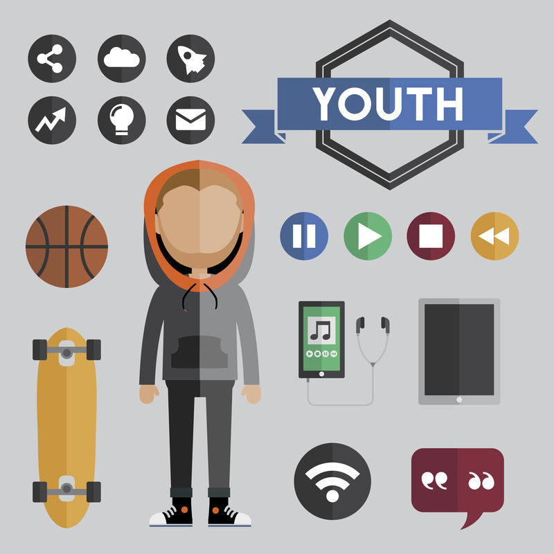 一个被孤立的人的插图