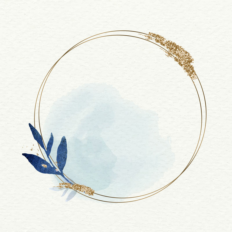 米色纸背景向量上的圣诞金圆框