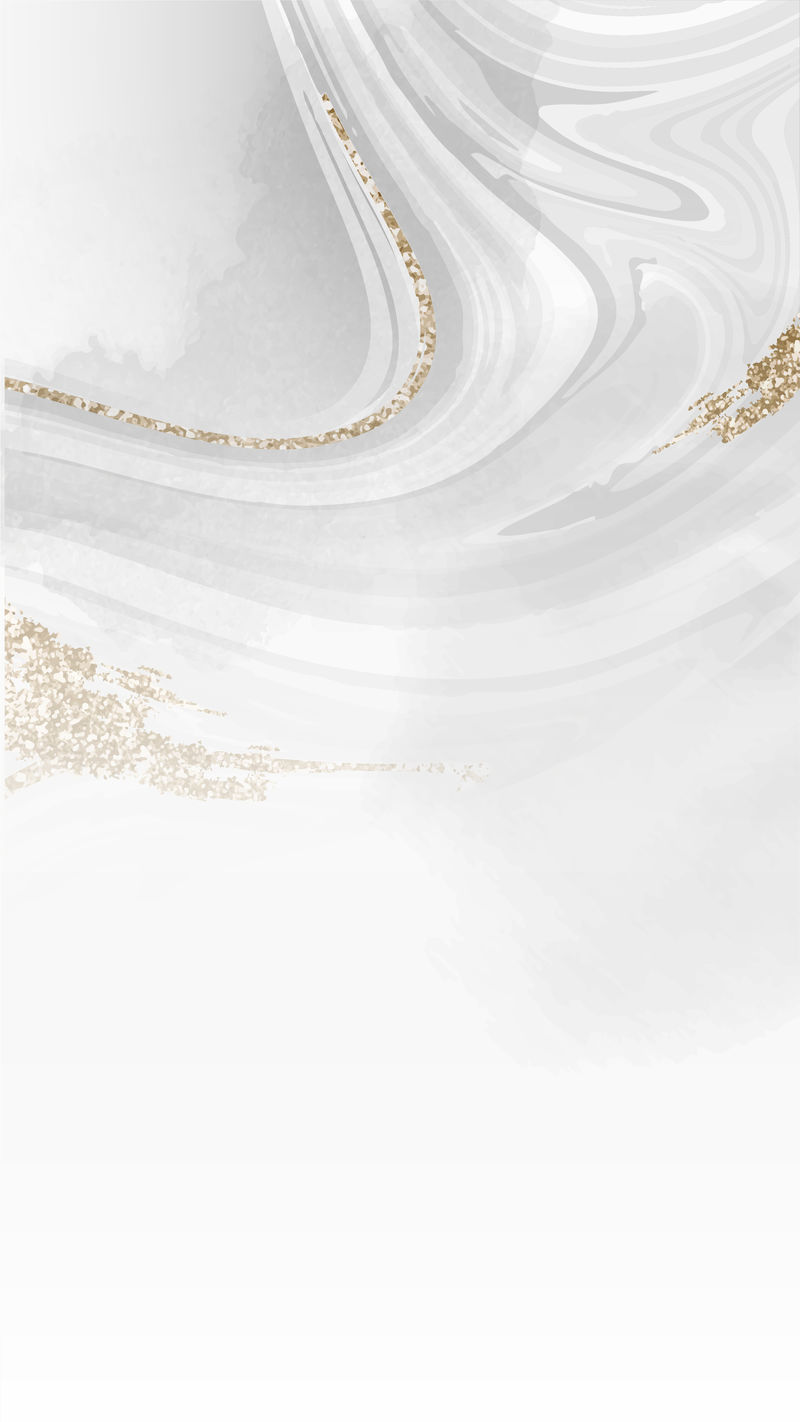 白色流体图案手机壁纸矢量