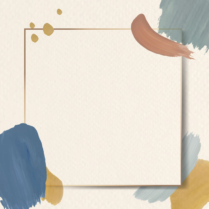 抽象设计元素背景向量上的彩色方形框架