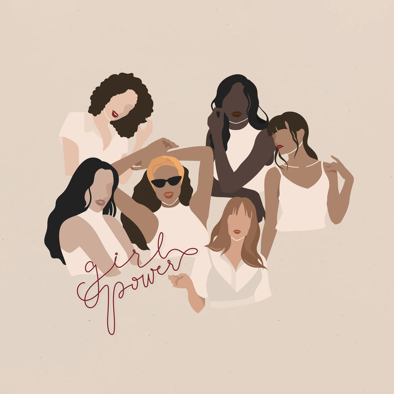 女性社交媒体影响力人物集插图