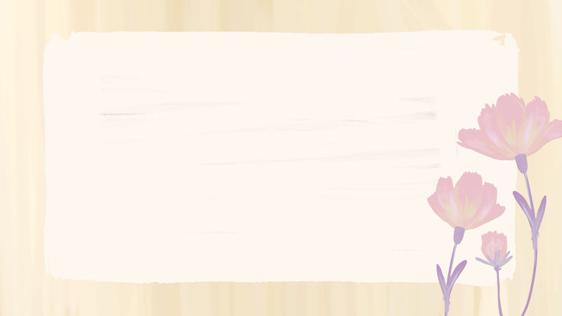 矩形宇宙花框向量