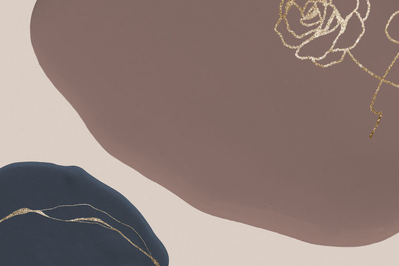 金玫瑰褐大地色调背景