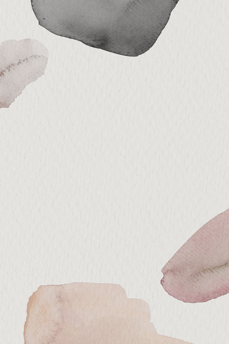 黑色和粉色水彩图案背景模板插图