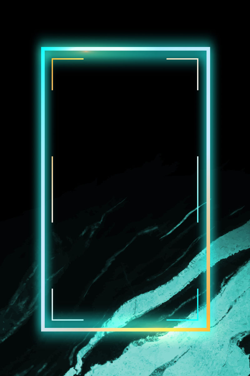 抽象背景向量上的矩形框架