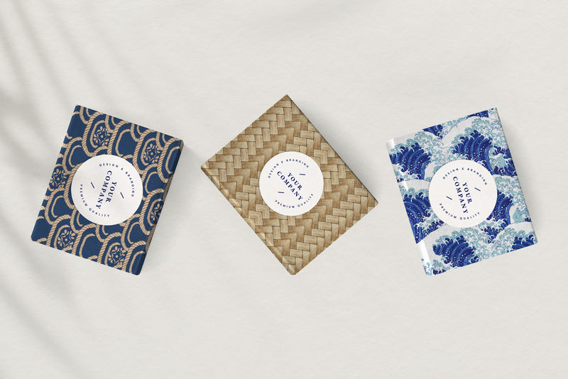 包装日本图案设计由渡边正泰艺术品混音