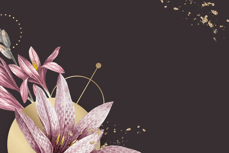 粉红色苋菜图案背景向量