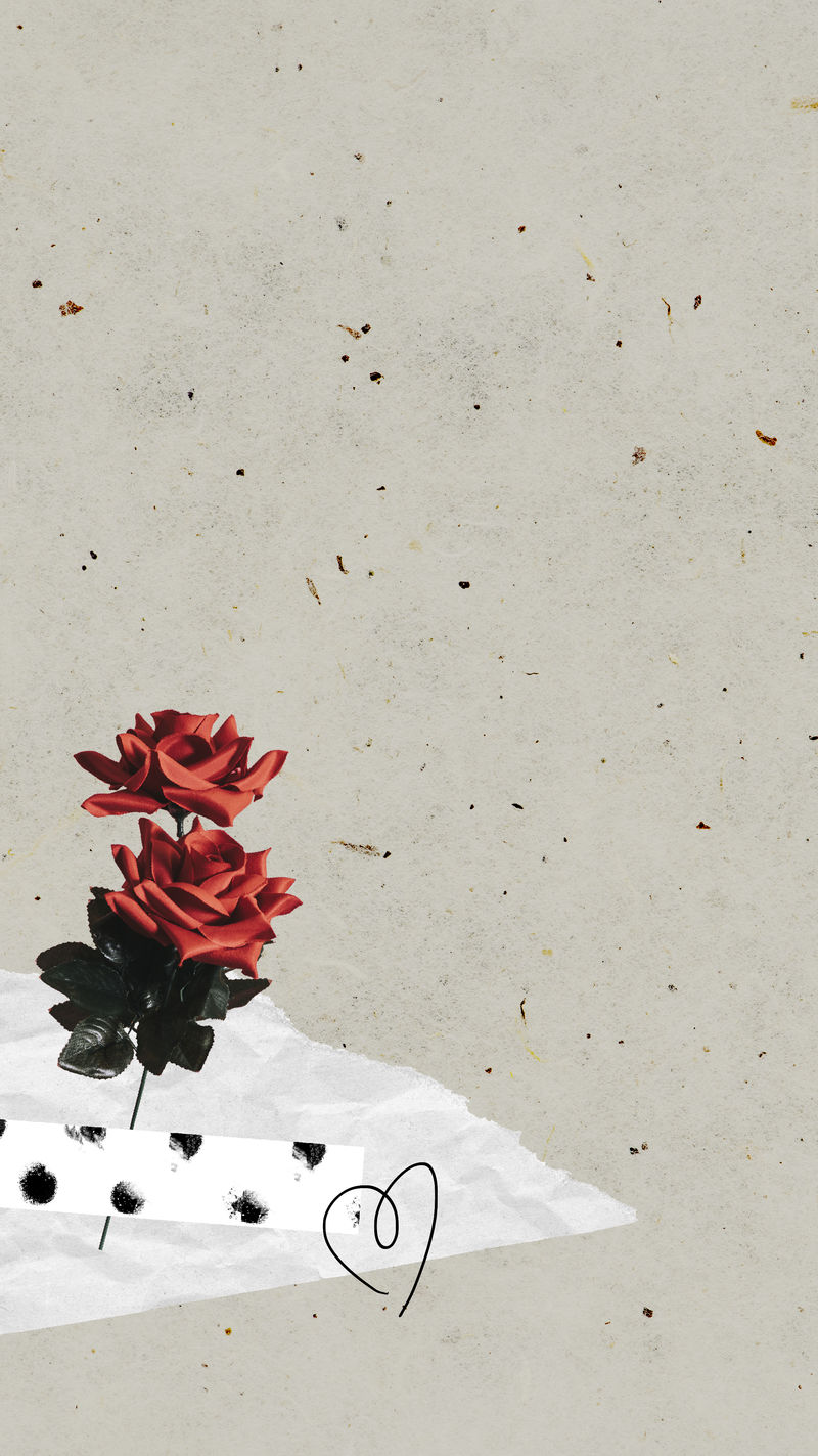 瓦伦丁\u0026#39;s日拼贴风格横幅背景\u003Cbr\/\u003E\n