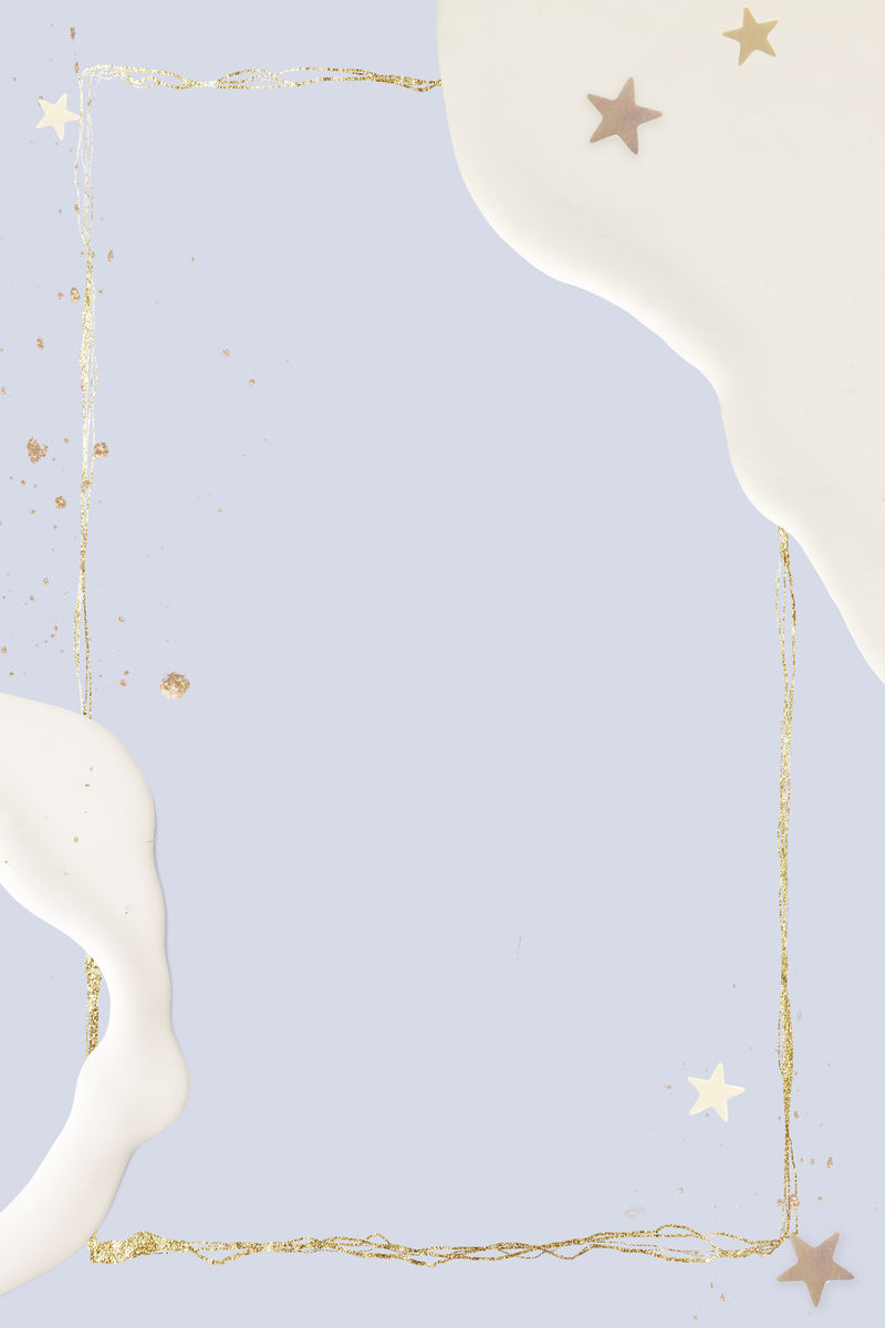 金色闪光框psd抽象背景