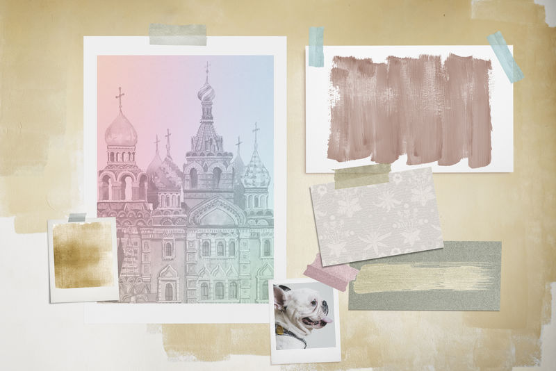 艺术纸模型插图集