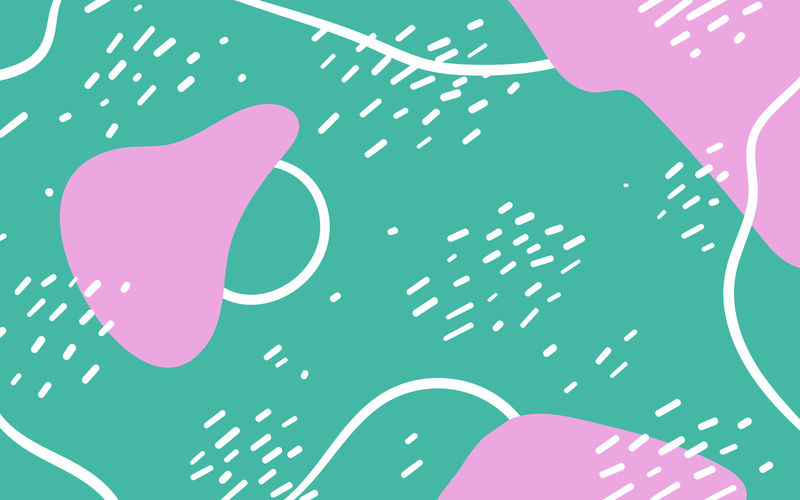 彩色几何孟菲斯风格的背景