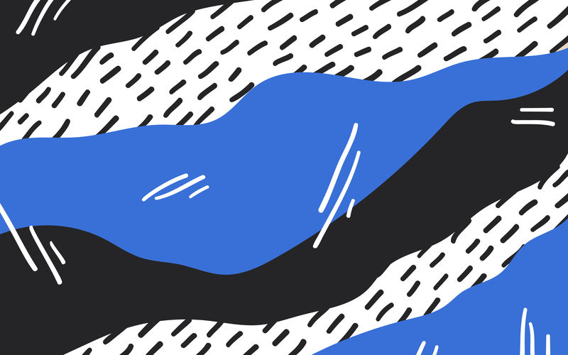 彩色几何孟菲斯风格的背景