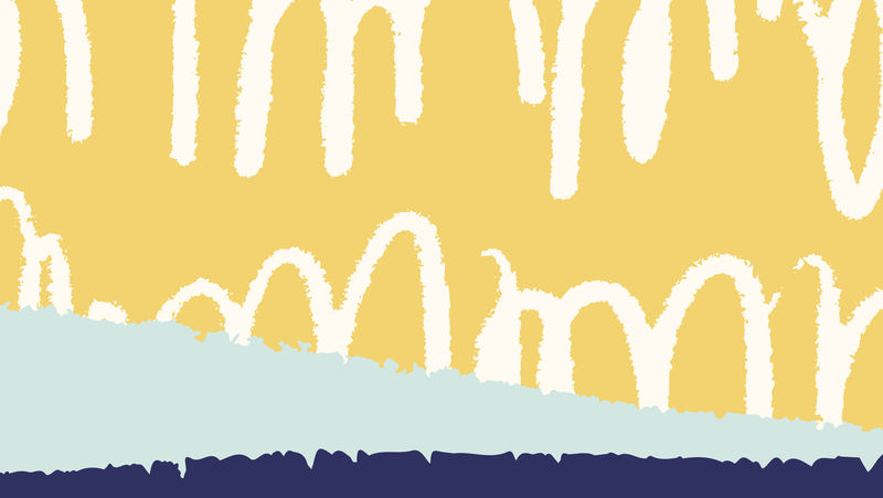 彩色手绘抽象图案贺卡矢量