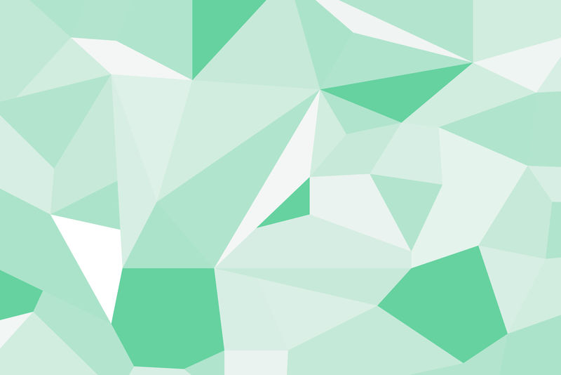 绿色和白色结晶背景向量